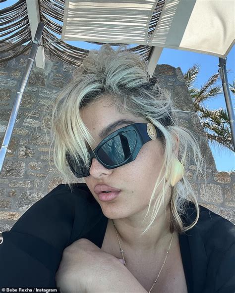 bebe rexha topless|Bebe Rexha sunbathes topless as she displays her curves in。